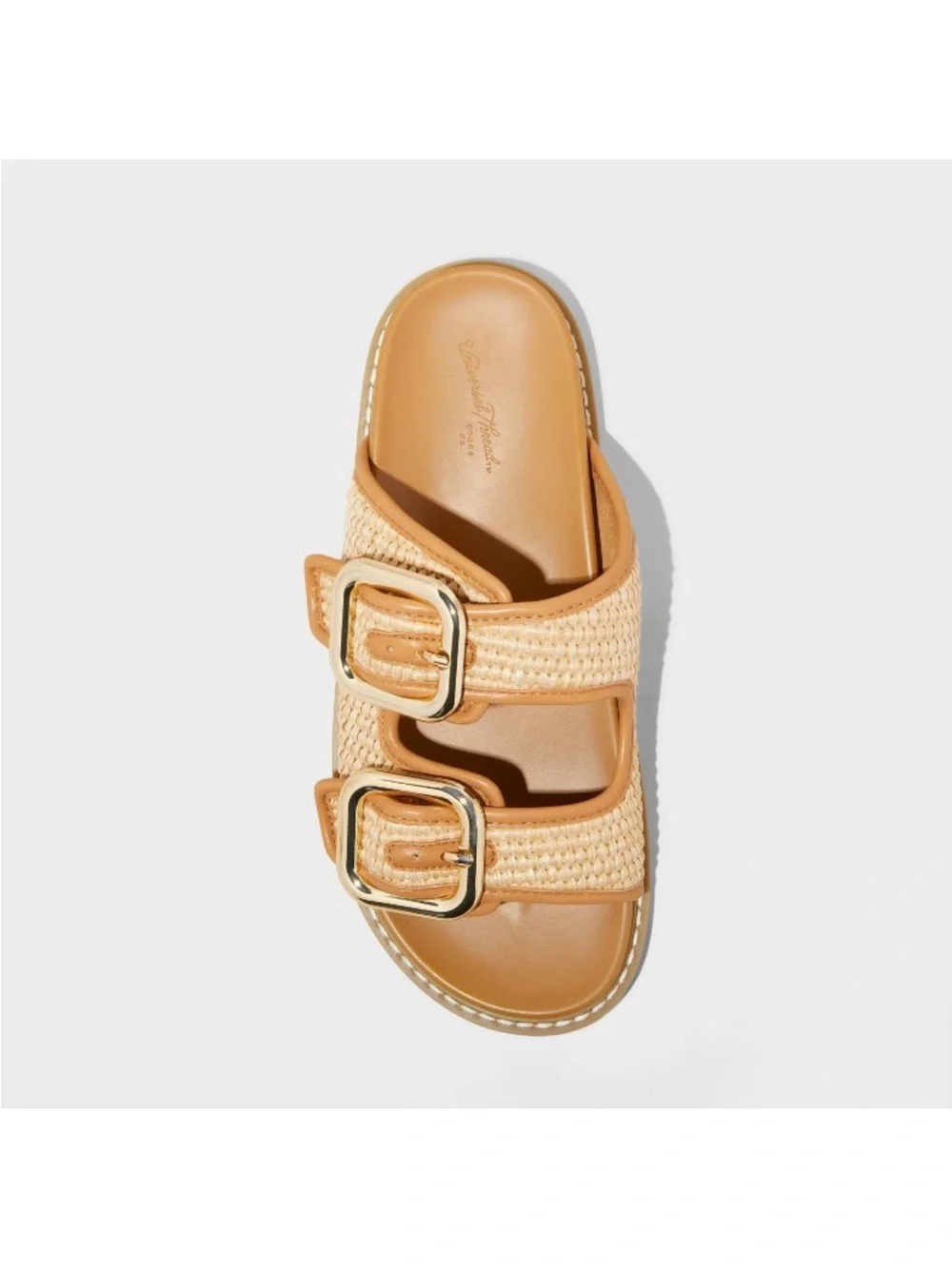Universal Thread Chunky Big Buckle Woven Sandals